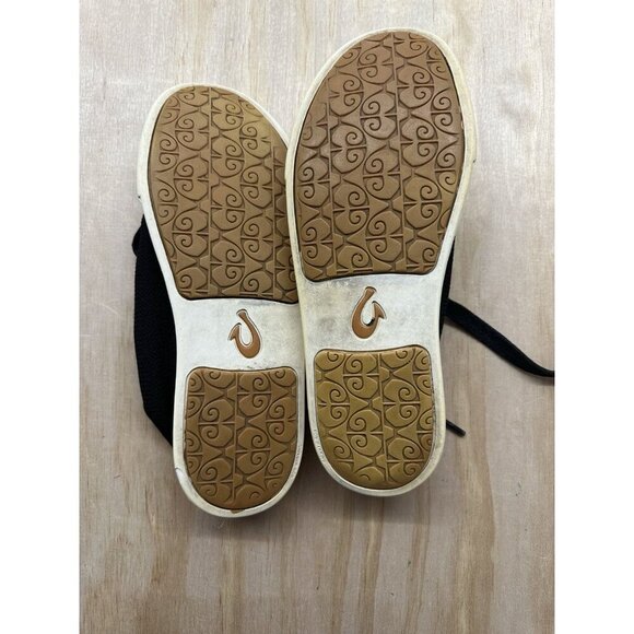 Olukai Pehuea Lī Women’s Lightweight Black Sneakers Or Slides Size 8 M - Picture 4 of 6